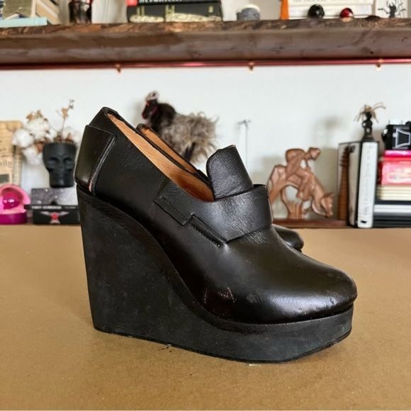 Dolls Kill Shoes - Dolls Kill E Platform Leather Oxfords